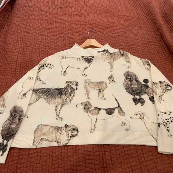Anthropologie dog deals sweater